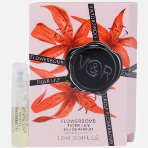 Viktor & Rolf Flowerbomb TIGER LILY Eau de Parfum – 0.04 oz / 1.2 mL Sample Spra